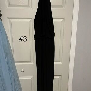 Basic black dress size L